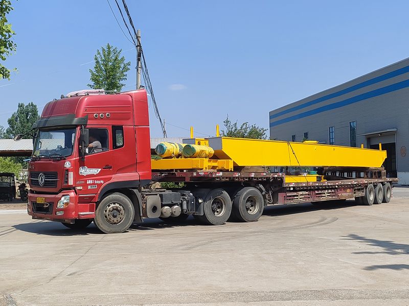 電動葫蘆橋式起重機(jī)  LH16/5t-16.4m 制作完成，發(fā)往湖南交付客戶使用。