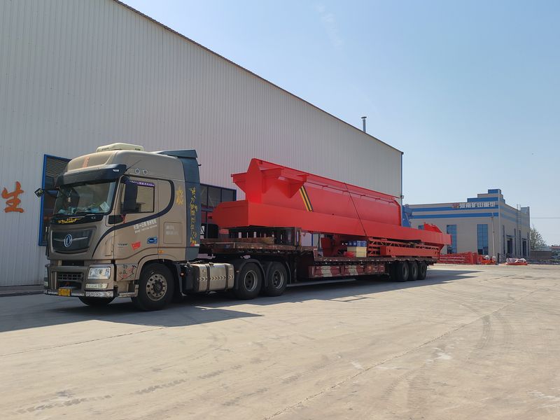 電動葫蘆門式起重機(jī) MHxh16t—32m 制作完成，發(fā)往新疆交付客戶使用。